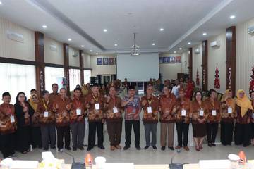 Asisten III Wakili Bupati Buka Muskab PWRI Kapuas 