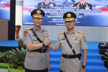 Polda Kalteng Gelar Serah Terima Jabatan Wakapolda