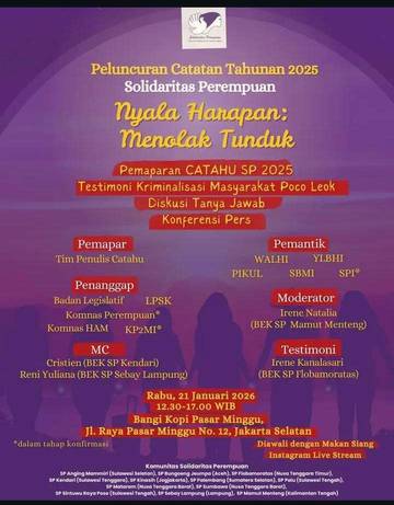 Catatan Tahunan 2025, Cerita Perempuan Peladang di Tanah Dayak