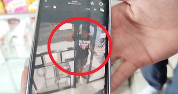 Aksi Pencurian Terekam CCTV di Mahir Mahar