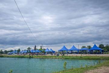 Danau Biru Indralaya Jadi Magnet Wisata Baru Sumsel