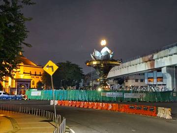 Air Mancur Masjid Agung Diangkat Jadi Ikon Adat