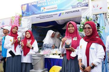 Pertamina Dorong Sekolah Hijau di Festival Pendidikan Sumsel
