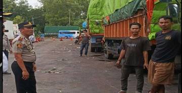 Polsek Sungsang Perketat Pengawasan Pelabuhan TAA