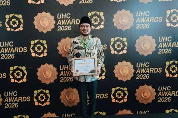 Palembang Raih UHC Awards 2026 Kategori Tingkat Madya