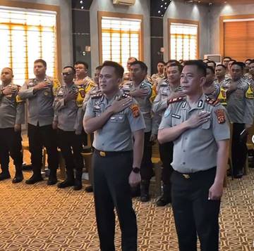 Kumpulkan Bhabinkamtibmas, Kapolres Muba Instruksikan Perkuat Pelayanan Publik