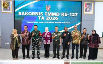 TMMD ke-127 Fokus Bangun Desa Terpencil di Sumsel