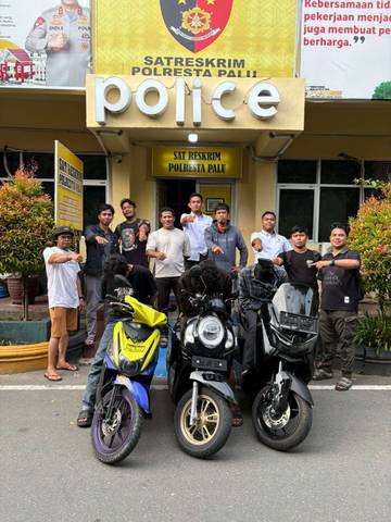 Resmob Tadulako Berhasil Ungkap Curanmor di Kampus Widyaloka