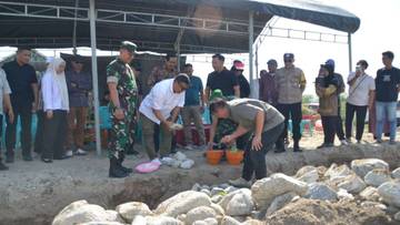 Gerai Koperasi Merah Putih Kelurahan Tondo Palu Mulai Dibangun