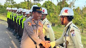 Kapolsek Toili Beri Pembekalan Pengamanan PT. Pertamina EP