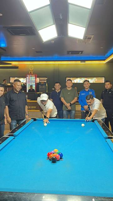 PWI Pokja Pekanbaru Sukses Gelar Turnamen Billiard