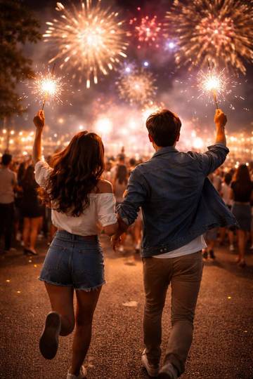 Empat Aktivitas Khas Perayaan Malam Pergantian Tahun Baru