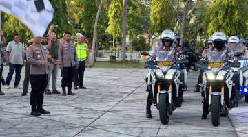 Ribuan Personel Amankan Malam Tahun Baru di Riau