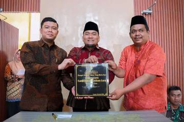 Wawako Sugiyarto Resmikan Kantor Lurah Basilam Baru