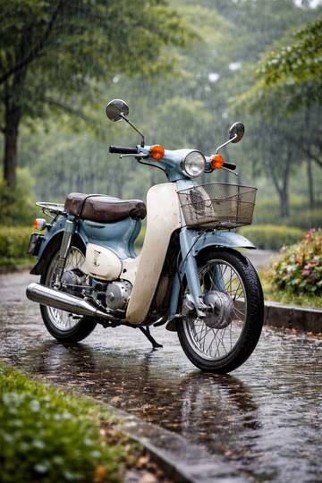 Empat Kerusakan Motor Jika Terkena Air Hujan