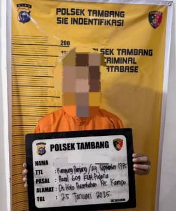 Polsek Tambang Tangkap Pengedar Sabu