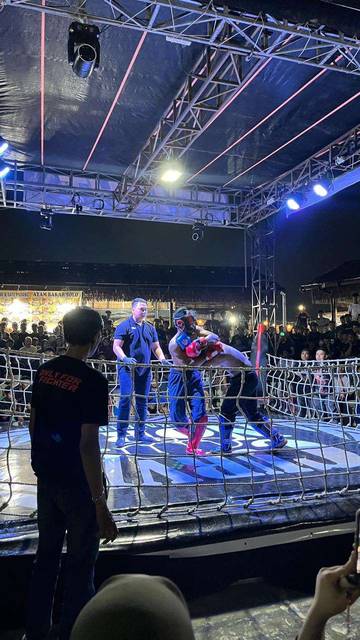 Begaduh Street Fight Sukses Meriahkan Olahraga Tarung Pekanbaru