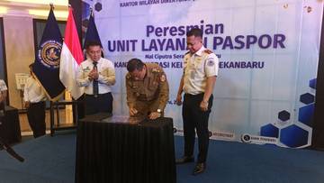 Kantor Imigrasi Pekanbaru Buka Unit Paspor Baru