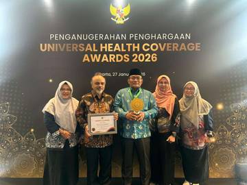 Wawako Sugiyarto Terima UHC Award 2026 Kategori Madya
