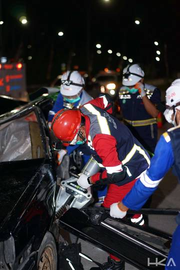Penanganan Kecelakaan, HKA Gelar RARC Seluruh Tol Kelolaan