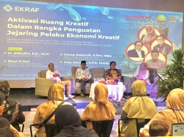 Alifudin Dorong Anak Muda Kembangkan Ekonomi Kreatif 