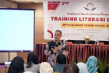Gubernur Ria Norsan Tekankan Literasi Digital