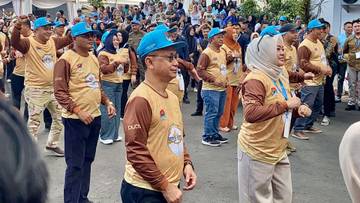 Edi Kamtono Berbaur dengan Wako se-Indonesia di Lampung 