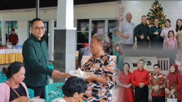 Open House Natal 2025, Bupati Bengkayang Sambut Masyarakat