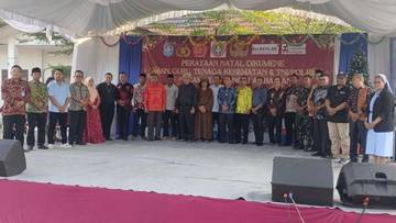 Perayaan Natal Oikumene Perkuat Toleransi di Sungai Ambawang