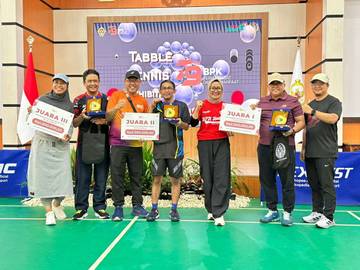 Tim Untan Juara 3 Tenis Meja Antarlembaga