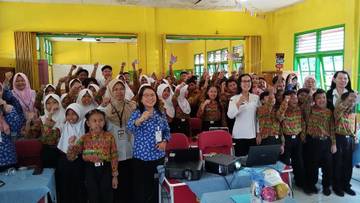 SDN 14 Pontianak Apresiasi Edukasi Gizi Persagi