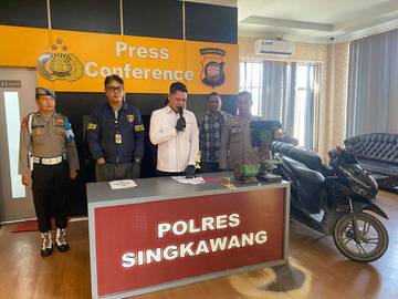 Awal Januari, Polres Singkawang Ungkap Tiga Kasus Pencurian