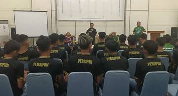 Bahasan Beri Motivasi Pemain Persipon, Tatap Liga 4