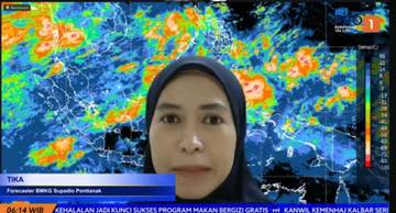 Cuaca di Kalbar 26 Januari 2026