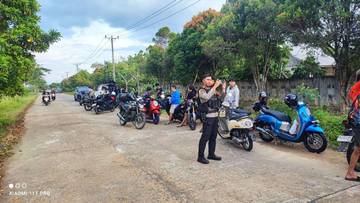 Polres Kubu Raya Gerak Cepat Tertibkan Balap Liar 