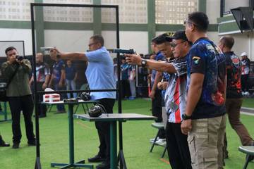 Wagub Krisantus Gandeng TNI Majukan Perbakin Kalbar