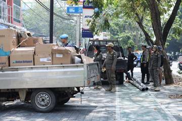 Razia Gabungan Tertibkan Parkir Liar di Kota Pontianak
