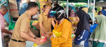 TP PKK Kalbar Gelar Operasi Pasar Murah