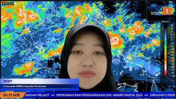 Update Cuaca di Kalbar 29 Januari 2026