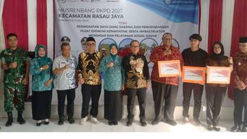 Rasau Jaya Dinilai Kecamatan Paling Tertata