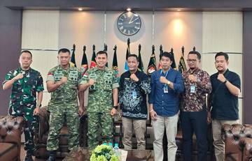 Perkuat Kolaborasi, RRI Pontianak Audiensi dengan Pangdam XII/Tpr