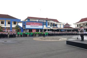 Polresta Cilacap Gandeng Komunitas Ojol Jaga Kamtibmas