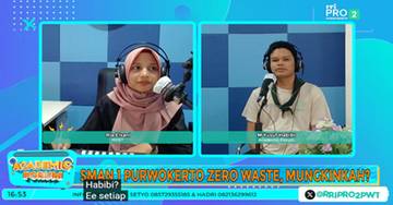 Mewujudkan Sekolah Zero Waste di SMAN 1 Purwokerto
