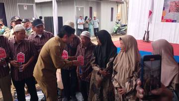 17 Warga Terdampak Longsor Cibeunying Mulai Tempati Huntara