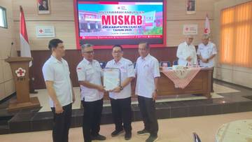 Farid Ma’ruf Kembali Pimpin PMI Kabupaten Cilacap