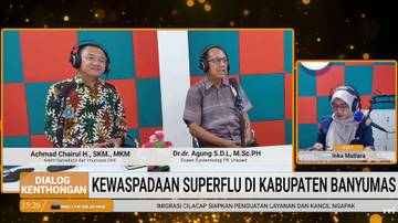 Kewaspadaan Superflu di Banyumas Terus Ditingkatkan