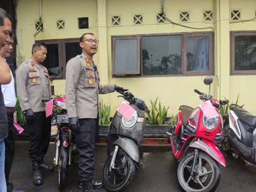 Satreskrim Polres Tegal Kota Ungkap Pelaku Curanmor
