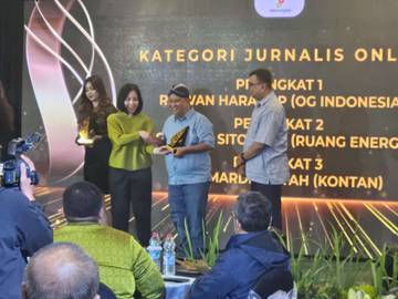 RRI Peringkat Dua Anugerah Jurnalistik SKK Migas