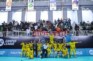 UNJ Putri Juara Campus League The Nationals