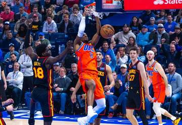 Thunder Menang atas Hawks 140-129